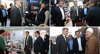 Başkan Günbeği, Bozova’da Esnafla Buluştu