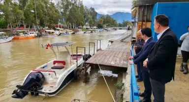 Başkan Üstün ve Kaymakam Eroğlu Hatay'da incelemelerde bulundu