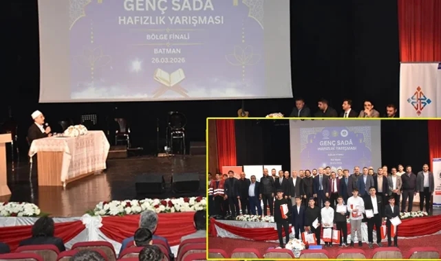Batman'da "Genç Sadâ Hafızlık yarışması" bölge finali tamamlandı