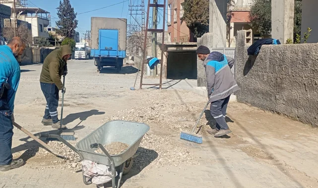 Birecik Belediyesi Temizlik Ekipleri Şehri Temiz Tutmak İçin Çalışıyor