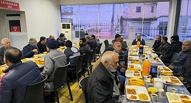 Bozova Belediyesi Eşbaşkanları İftarda Belediye Çalışanlarıyla Buluştu