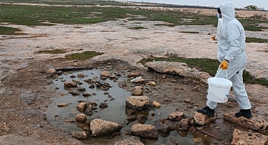 Bozova’da larvasit çalışmaları aralıksız sürüyor