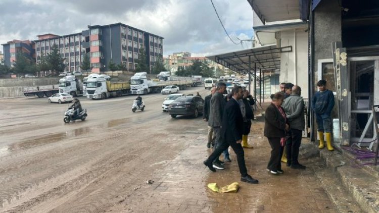 Ceylanpınar Belediye Eşbaşkanı Kahraman, Eyübiye'deki Sel Felaketinden Etkilenenleri Ziyaret Etti