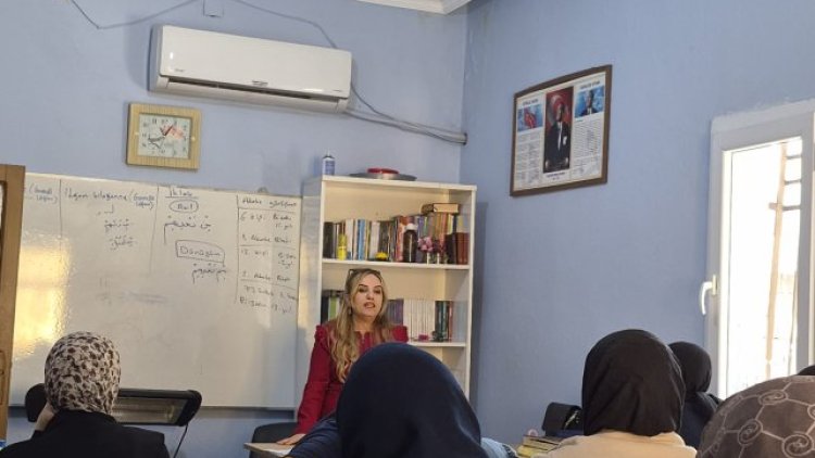 Ceylanpınar'da Sağlıklı Yaş Alma Eğitimleri Kur'an Kursunda Verildi