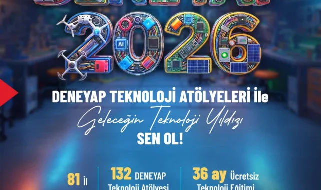 DENEYAP Teknoloji Atölyeleri'ne Başvurular Sürüyor