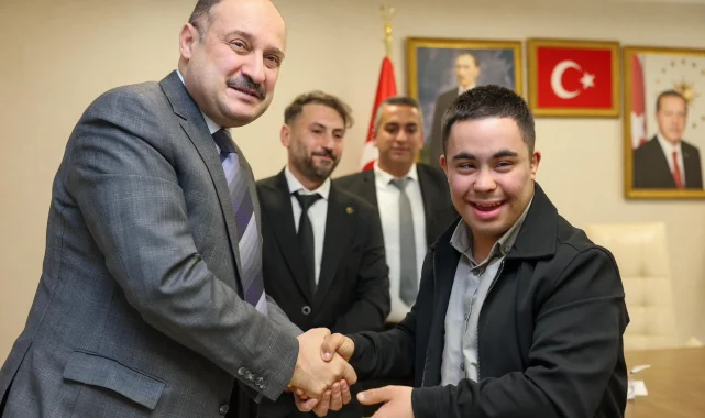 Down Akademi Derneği Başkanı Gülpınar'ı Ziyaret Etti