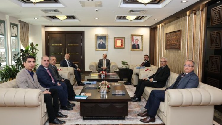 DSİ Bölge Müdürü Kösali, Şanlıurfa Büyükşehir Belediye Başkanı Gülpınar'ı Ziyaret Etti