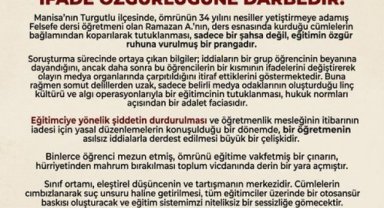 Eğitimciye Kelepçe Vurgusu: İfade Özgürlüğüne Darbe mi?