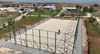 Eyyübiye Belediyesi açıkladı! İki mahalledeki sahalar tamanlanıyor
