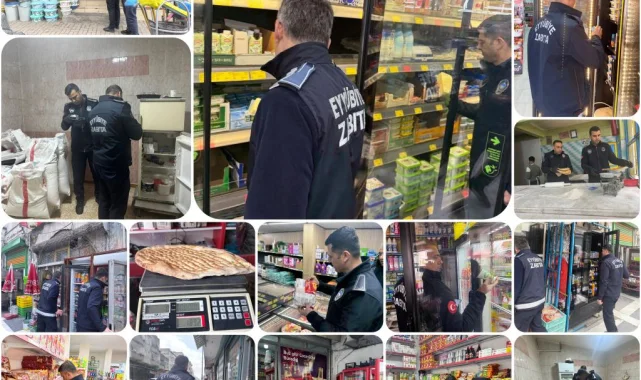 Eyyübiye'de Esnaf Denetimleri Aralıksız Sürüyor