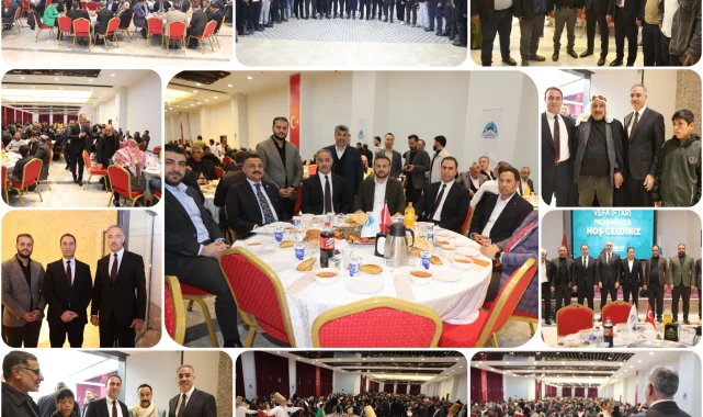 Eyyübiye'de Geleneksel Vefa İftarı Düzenlendi