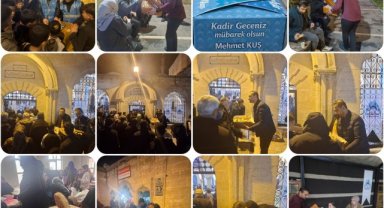 Eyyübiye'de Kadir Gecesi Coşkusu: Vatandaşlara Kandil Simidi İkramı