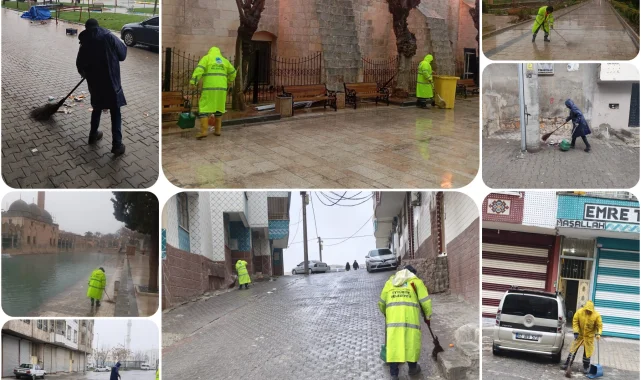 Eyyübiye'de Temizlik Seferberliği Aralıksız Sürüyor