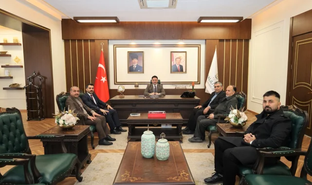 Haliliye Kaymakamı Dr. Muhammed Serkan Şahin'e Ziyaret