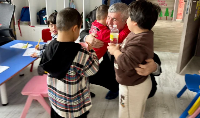 Haliliye Milli Eğitim Müdürü Mehmet Vural'dan Özel Eğitim Anaokuluna Ziyaret