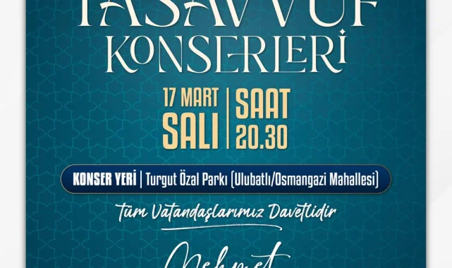 Haliliye'de Ramazan Akşamı Tasavvuf Ezgileriyle Dolacak
