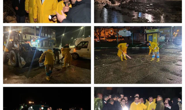 Haliliye'de Sel Felaketi Sonrası Can ve Mal Güvenliği Sağlandı