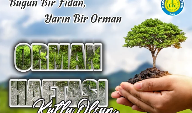 Harran Üniversitesi Orman Haftası Etkinliği Düzenledi