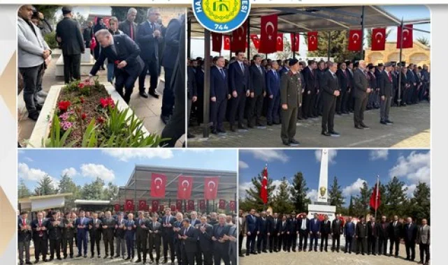 Harran Üniversitesi Rektörü Güllüoğlu, 18 Mart Anma Programına Katıldı