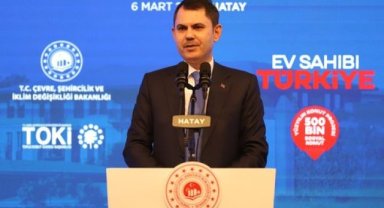 Hatay'da 500 Bin Sosyal Konut Kurası Çekildi