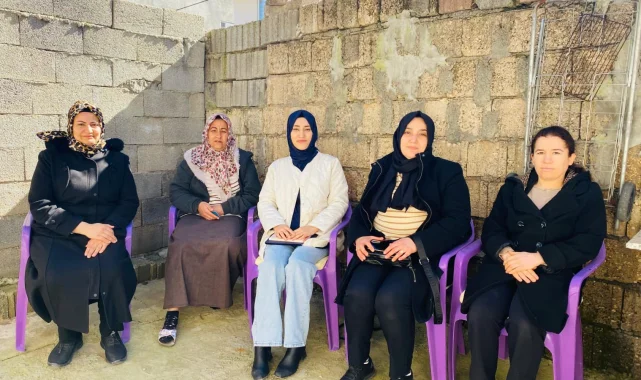 Hilvan AK Parti Kadın Kolları'ndan Ziyaret: Gönüllere Dokunuş