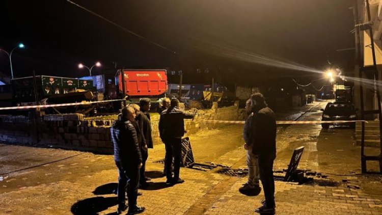 Hilvan Kaymakamı Karakaş, Yağış Nedeniyle Yapılan Çalışmaları Yerinde İnceledi