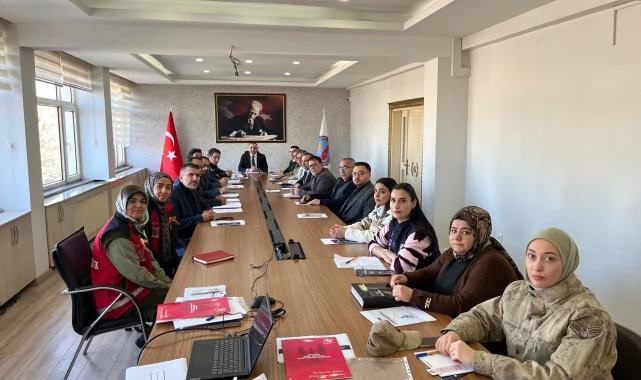 Hilvan'da Kadına Yönelik Şiddetle Mücadele Komisyon Toplantısı Yapıldı