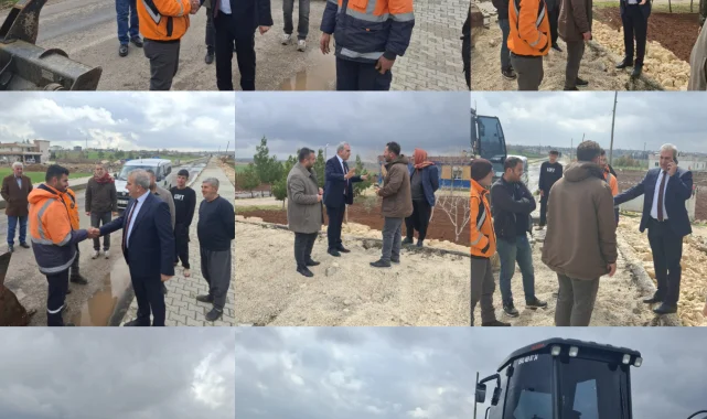 Hilvan'da Karayolları İş Birliğiyle Altyapı Çalışmaları Başladı