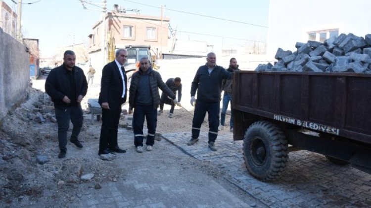 Hilvan'da Ulaşım Çalışmaları Eşbaşkan Serhan Paydaş Tarafından İncelendi