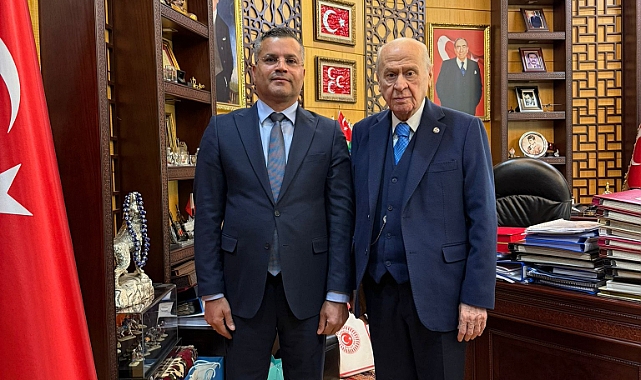 İş insanı Şen’den Bahçeli’ye ziyaret