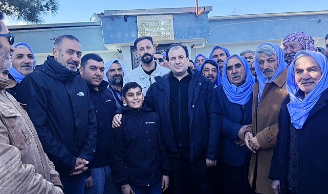 KAGES Başkanı Mustafa Gülpınar, Siverek’te Vatandaşlarla Buluştu