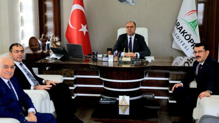 Karaköprü Belediye Başkanı Nihat Çiftçi, Türk Yerel Hizmet-Sen Yöneticileriyle Buluştu