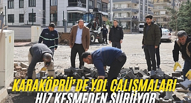 Karaköprü’de Yollar Yenileniyor
