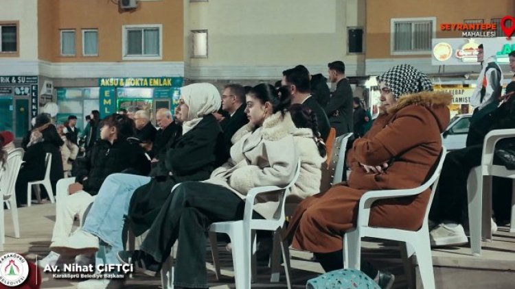 Karaköprü'de Ramazan Etkinliği: Sıra Gecesi ve Bereket Buluşması