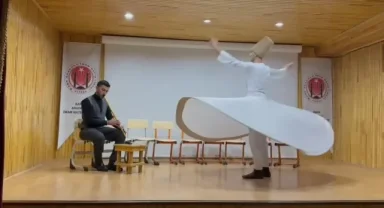 Kars Anadolu İmam Hatip Lisesi'nde Ramazan'a özel sema gösterisi