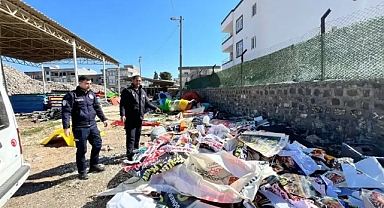 Kent Estetiğini Bozan İzinsiz Afişler Kaldırıldı