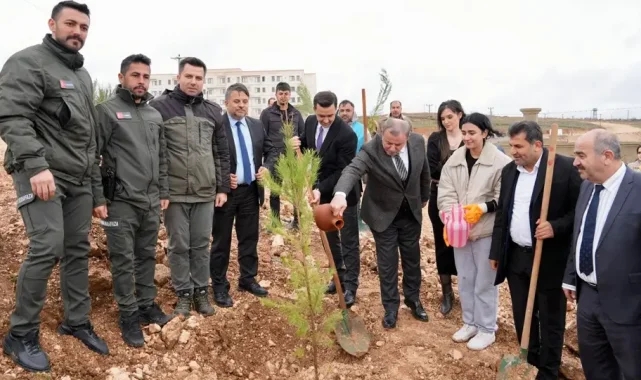 Midyat'ta fidanlar geleceğe nefes oldu
