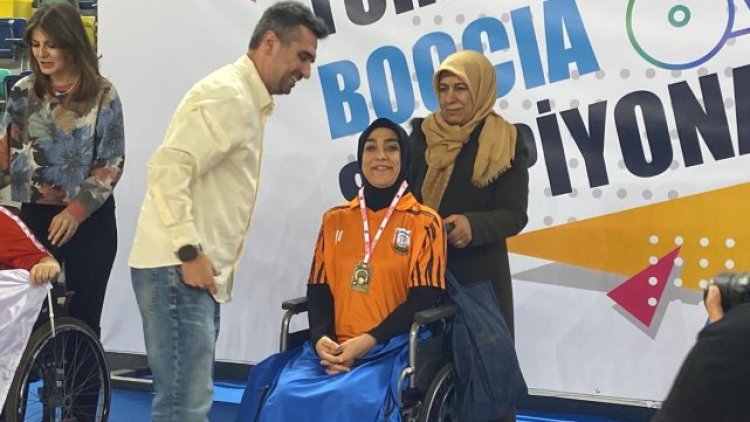 Nurdan Dağ, Para Boccia Türkiye Şampiyonası'nda Şanlıurfa'ya Altın Madalya Kazandırdı