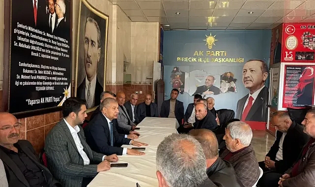Vekil Pınarbaşı da katıldı! Birecik ilçesinin sorunları masaya yatırıldı!