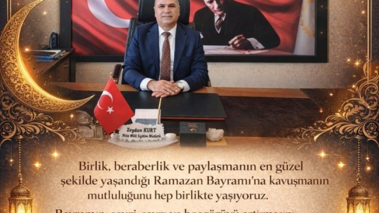 Ramazan Bayramı Kutlaması: Ceylanpınar'dan Öğrencilere ve Velilere Mesaj