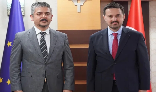 Rektör Çatal'dan TKDK Başkanı Antalyalı'ya ziyaret