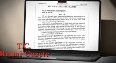 Resmi Gazete'de yayımlandı: YSK'dan milletvekili dağılımı kararı