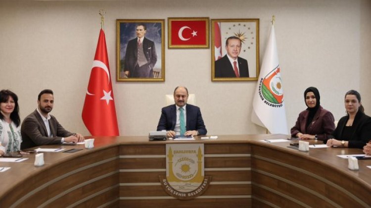 Romanya'dan Gelen Erasmus+ Heyeti Şanlıurfa'da Başkan Gülpınar ile Buluştu