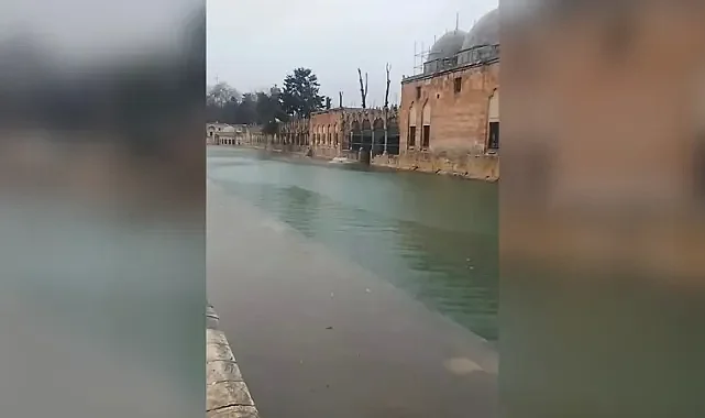 Sağanak Balıklıgöl'ü Taşırdı