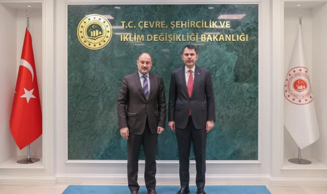 Şanlıurfa Belediye Başkanı Gülpınar, Bakan Kurum'u Ziyaret Etti