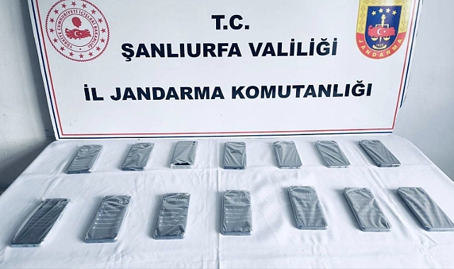 Şanlıurfa’da cep telefonu operasyonu!