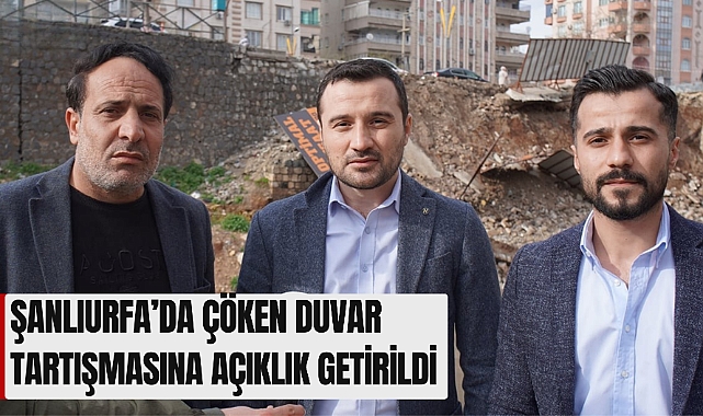 Şanlıurfa’da Çöken Duvar İle İlgili Firma Ve Apartman Yönetimi Konuştu