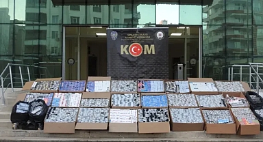 Şanlıurfa’da kaçak sigara operasyonu: 30 bin paket ele geçirildi