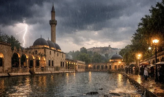 Şanlıurfa'da kuvvetli yağış devam ediyor! Bir uyarı daha!