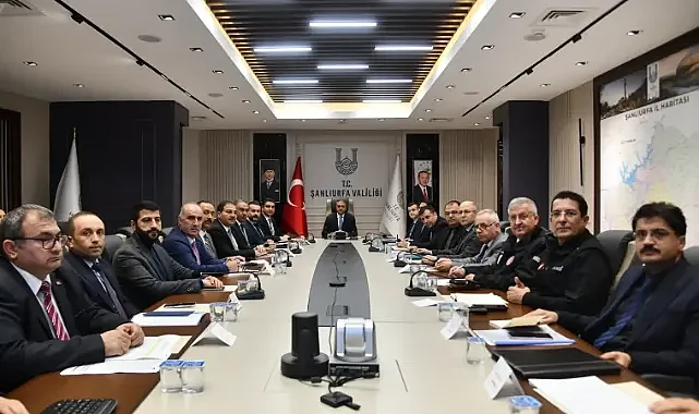 Şanlıurfa’da sel ve taşkın alarmı: Vali Şıldak’tan kritik toplantı!